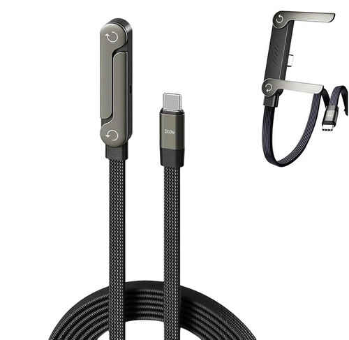 Ladekabel mit halterung - 2-in-1-ladekabel,