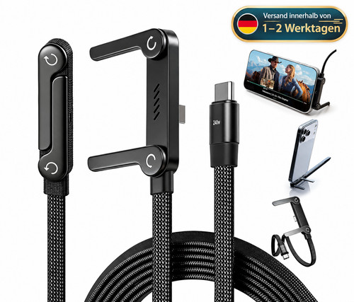 Usb schnellladekabel 240w - c,