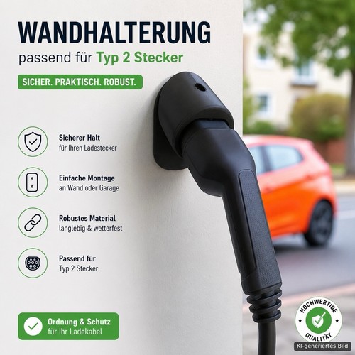 Ladekabelhalter wandhalterung - ladekabelhalter,